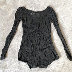 Express Dressy Overshirt Top